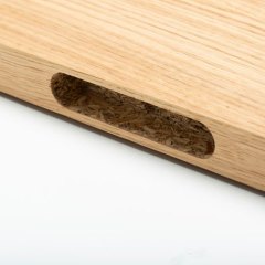 22 mm hylde med udfræsning til skjult ophæng