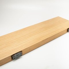 56 mm hylde med skjult ophæng