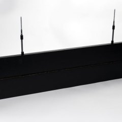 22 mm hylde med udfræsning til LED og spyd