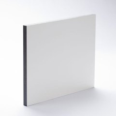 L4, hvid laminat, eg sort lak