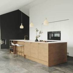 Hvid laminat. Profil ABS