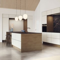 Hvid laminat. eg warm lak. Profil L4