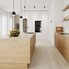 Eg natur lak. Profil massiv S-Line