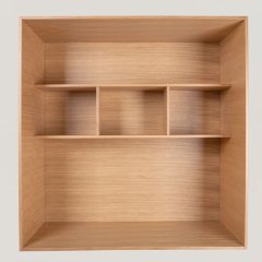 Kaffereol - 19 mm, 2 hylder og 2 skillerum